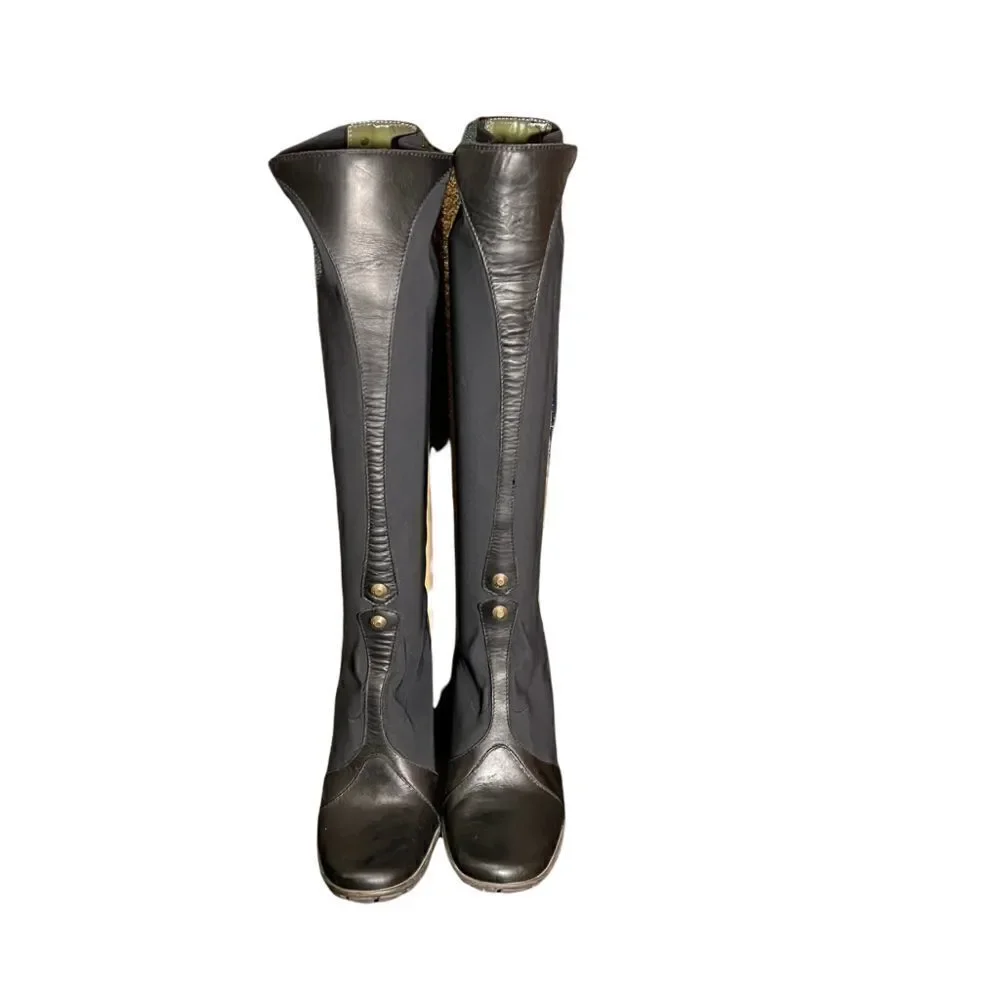 Materia Prima by Goffredo Fantini Boots Leather Fabric